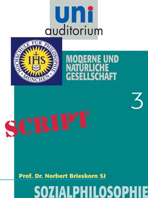 cover image of Sozialphilosophie, Teil 3